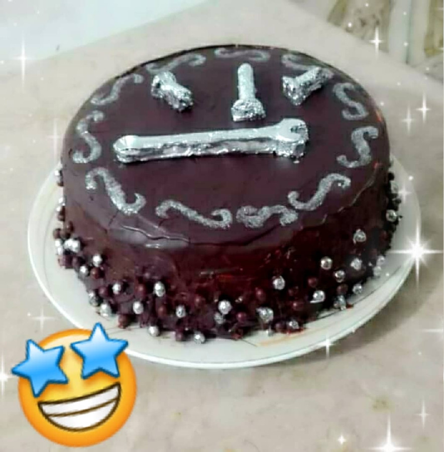 عکس کیک تولد پدر شوهر عزیزم