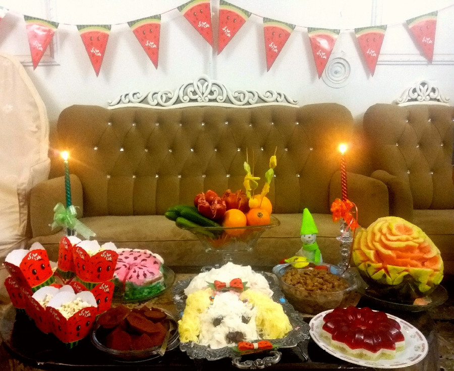 عکس سفره یلدا
