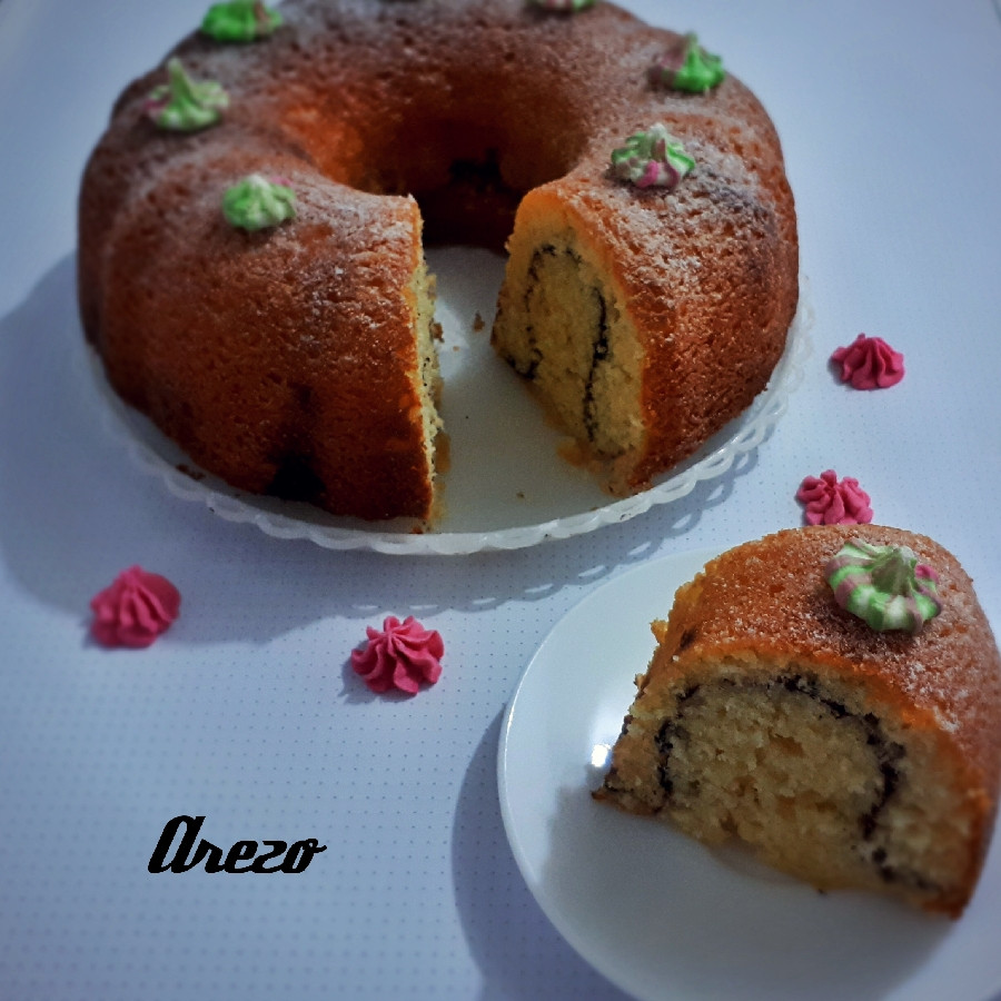 عکس کیک سه تخم مرغی
