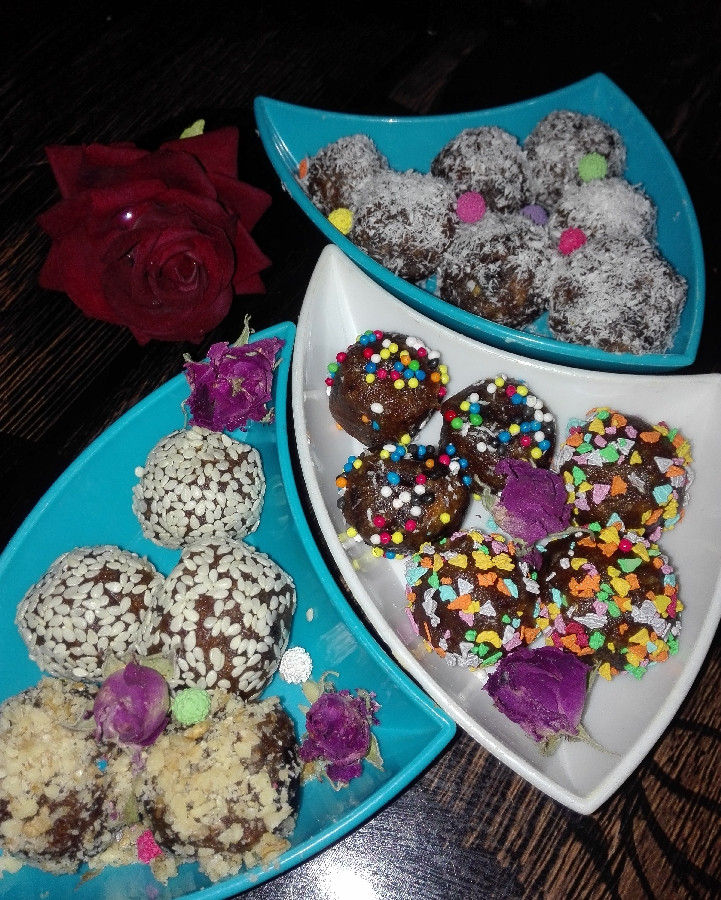 ترافل خرما (توپک خرمایی)