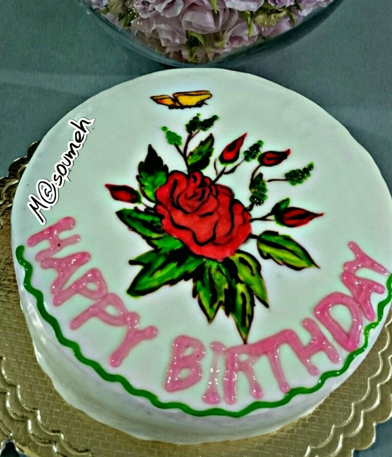 عکس #کیک من برای تولد دوست عزیزم 