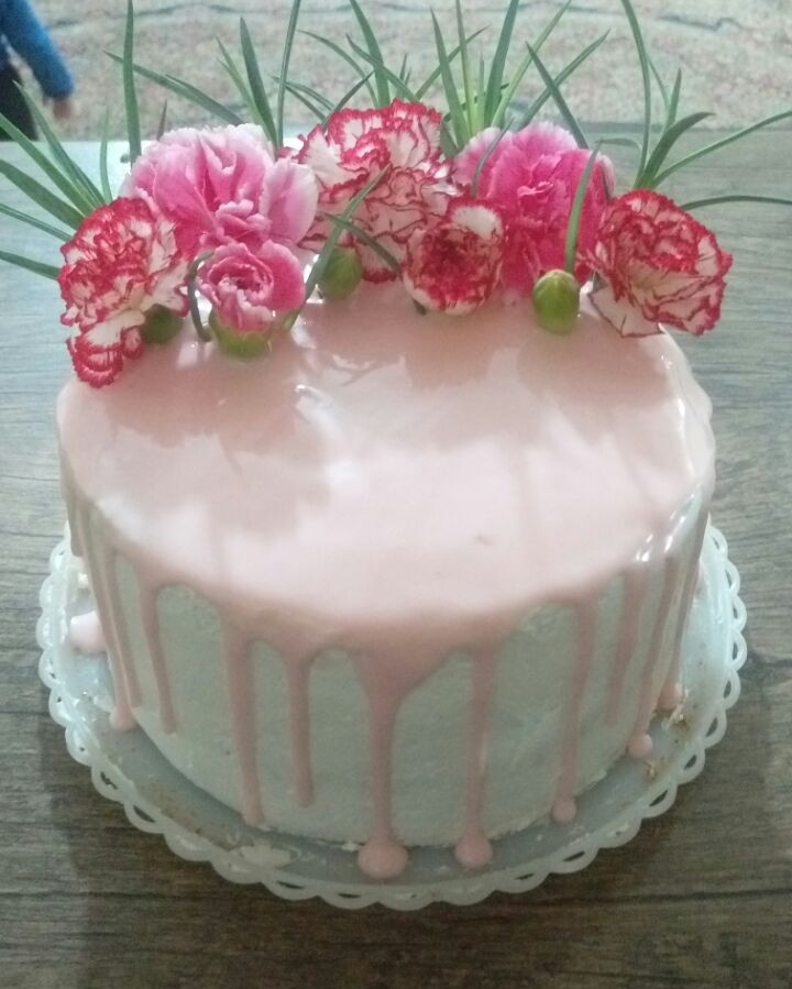 عکس کیک تولد خودم