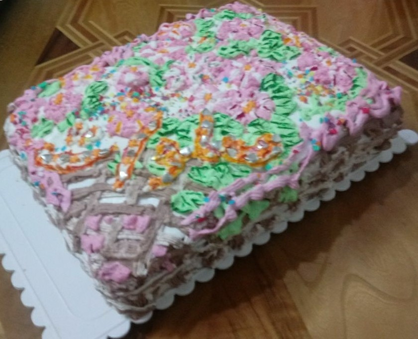 عکس سخت ترین کیک تولد واسه پدرم که بدون خدا حافظی رفت????
