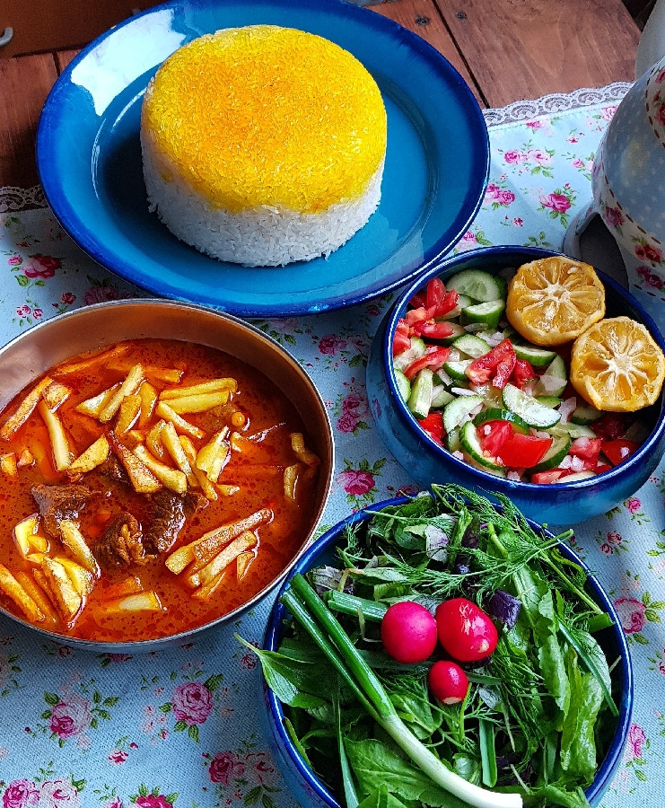 عکس خورش قیمه دلبر