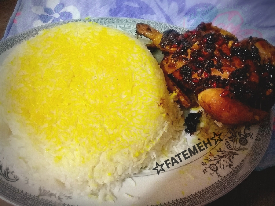 عکس مرغ شکم پر بدون فر