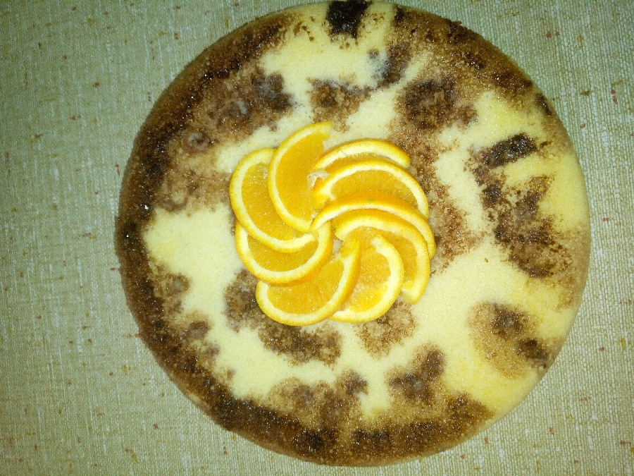 عکس کیک پرتقالی من