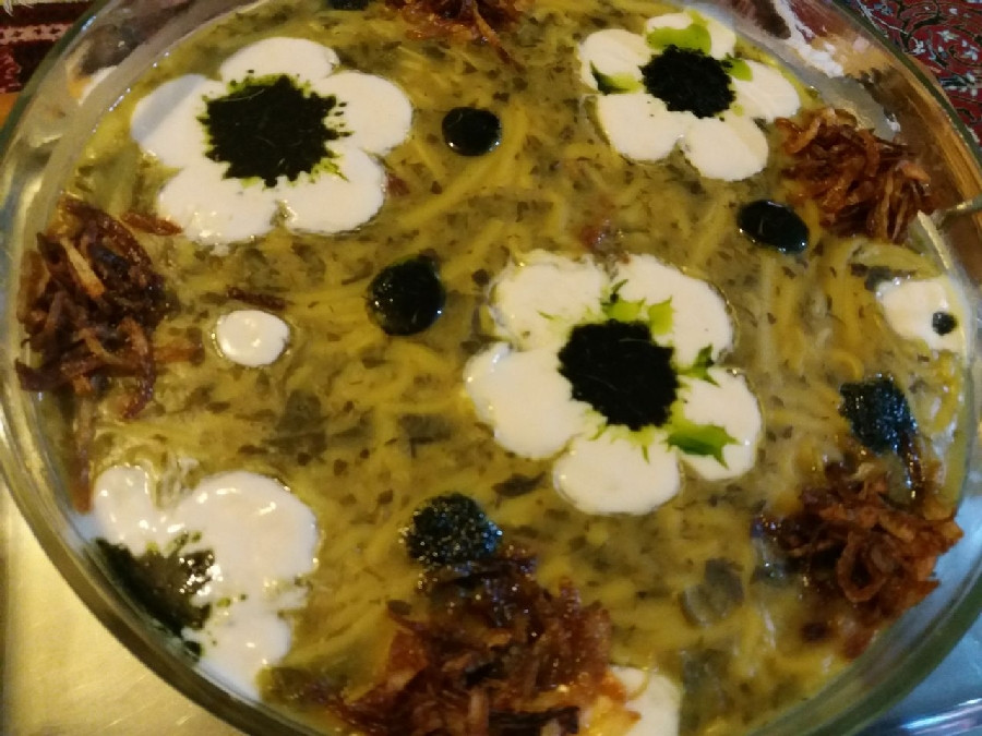 عکس اش رشته یک روز برفی