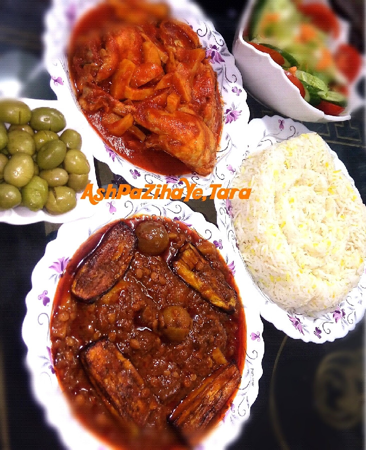 عکس خورشت قیمه بادمجان