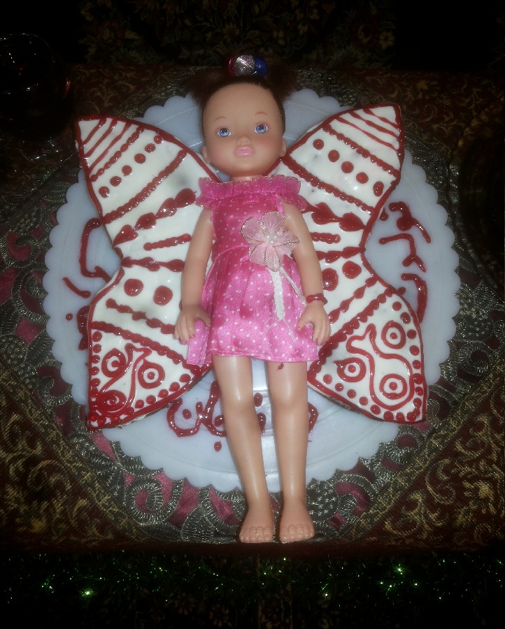 کیک من واسه تولد دختر برادرم