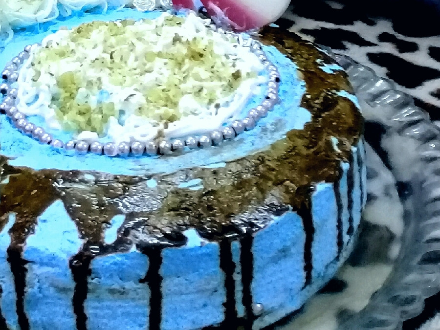 کیک تولد خودم پز?