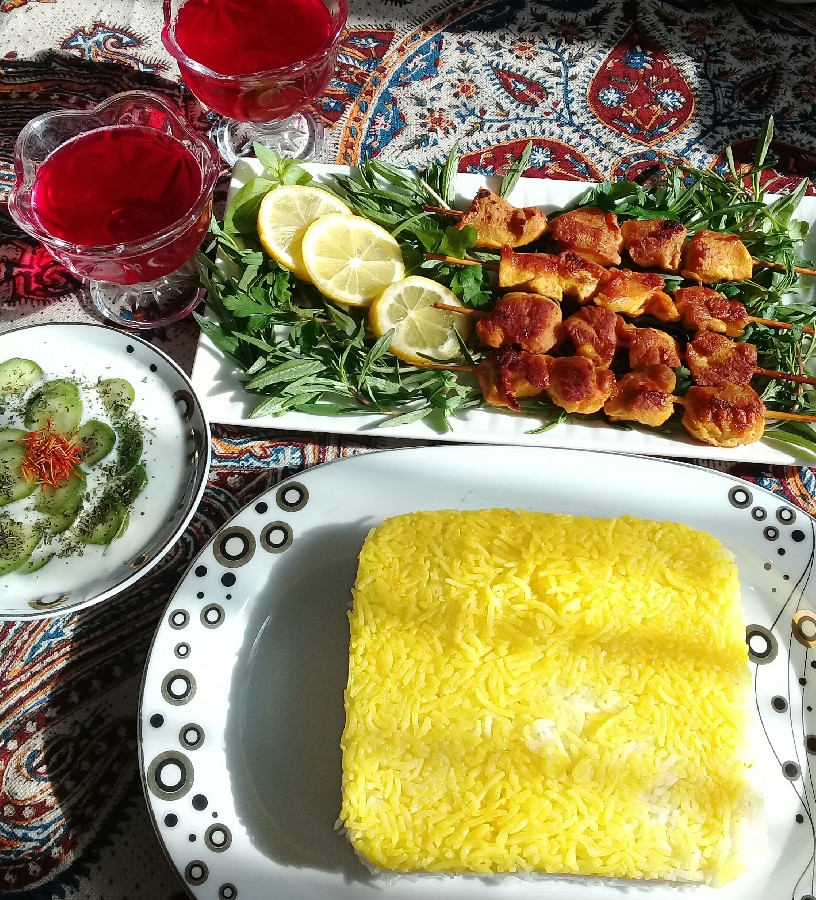 عکس چلوجوجه فوری دودی