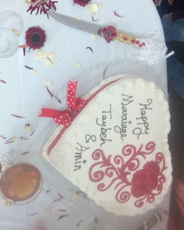 کیک نامزدی دایی جووونم