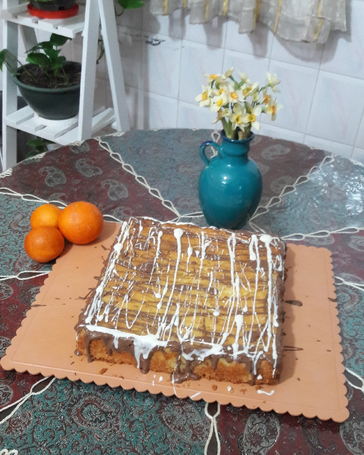 عکس کیک پرتغال