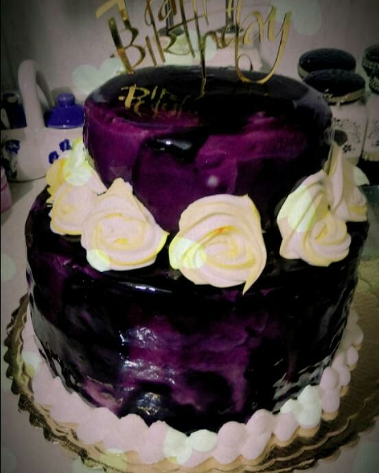 عکس کیک تولد دو طبقه