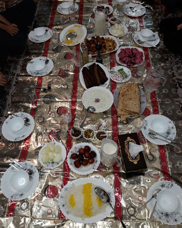 سفره من برای پذیرایی از مهمونام (عکس از آرشیو)