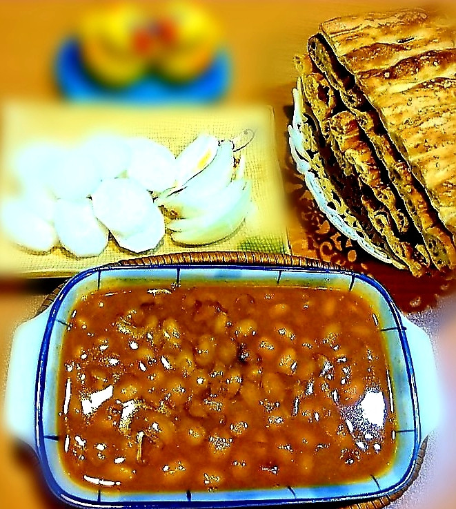 عکس خوراک لوبیا چیتی