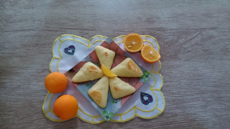 کوکی پرتقالی برای دختر گلم 