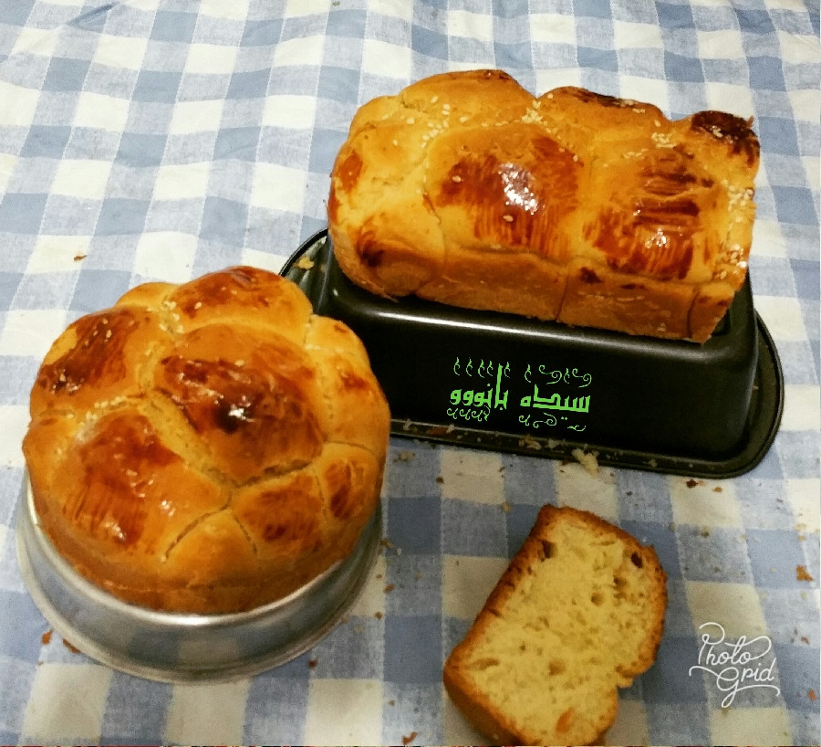 عکس نان با خمیر جادویی برای صبحانه☺