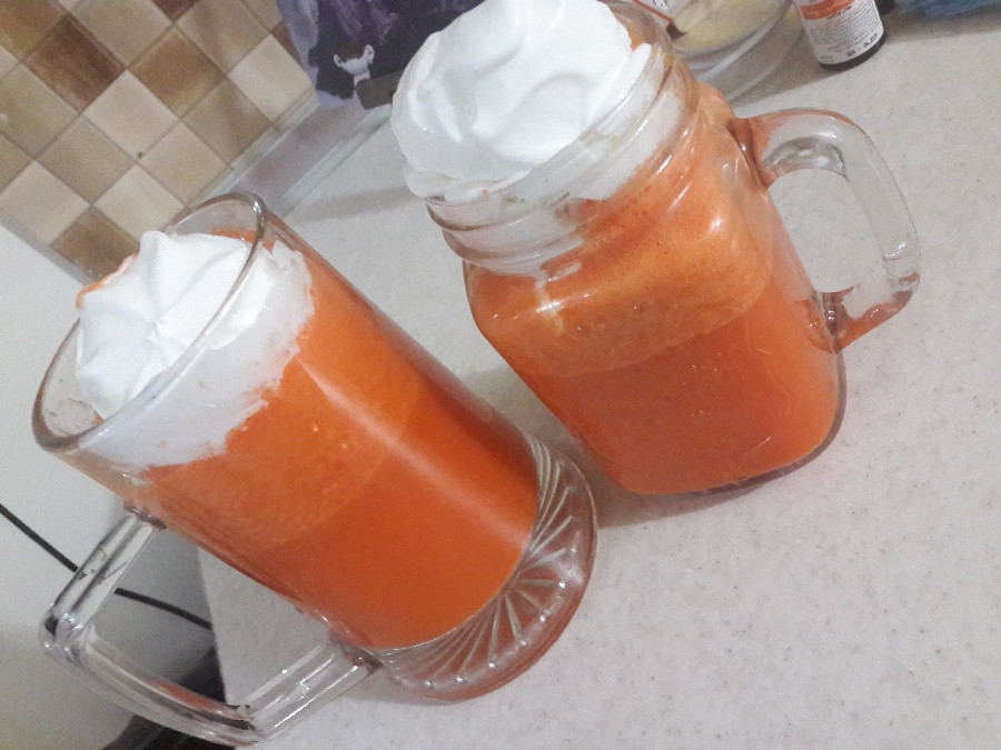 آب هویج بستنی ساده