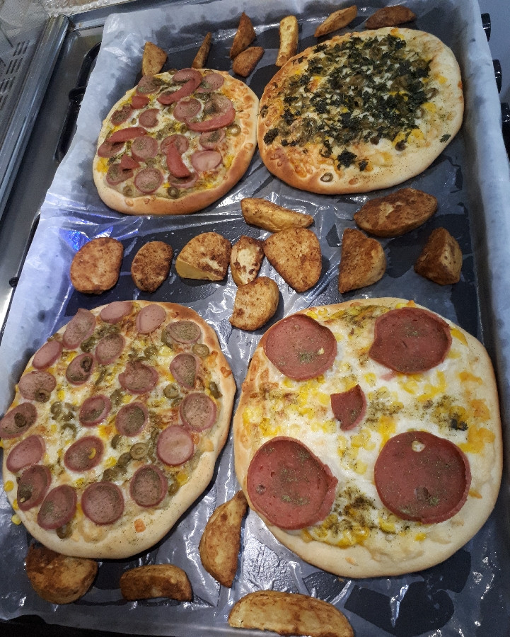 عکس پیتزا با نان پیده 