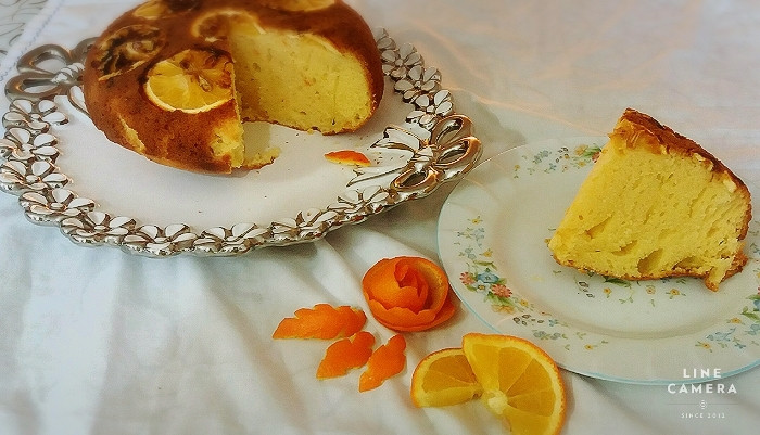 کیک پرتقال وارونه