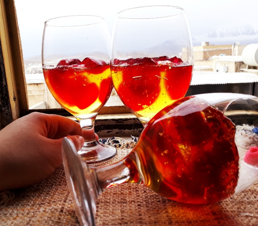 عکس ژله موز..البالو