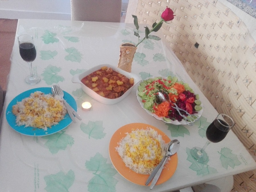 اولین ناهار زندگی مشترکمون