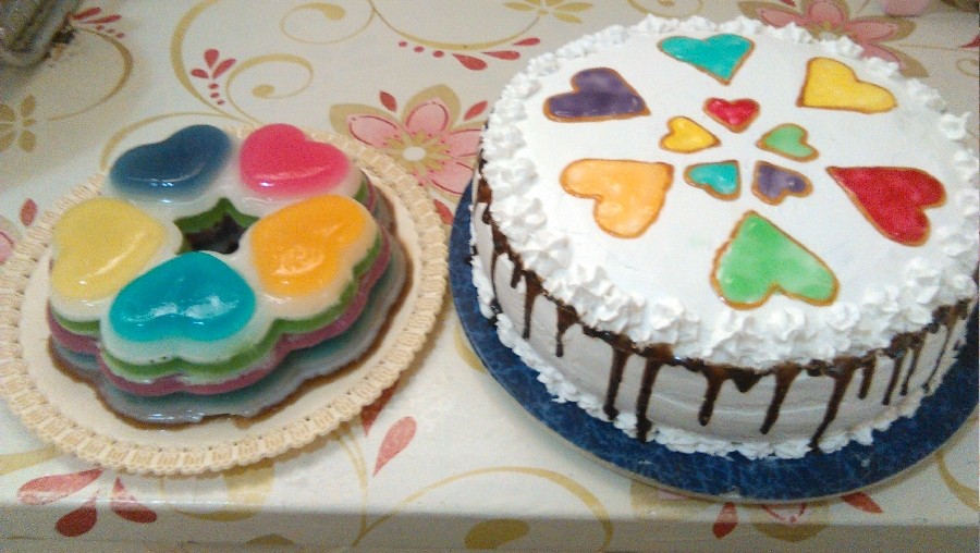 #کیک و ژله #