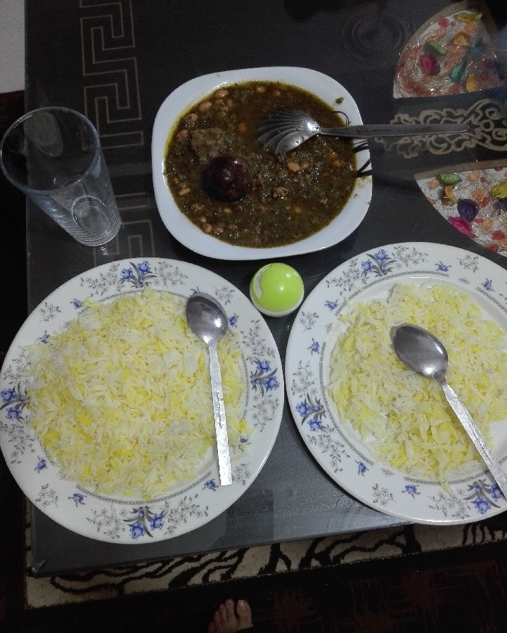 عکس قورمه سبزی جان.جان جانان