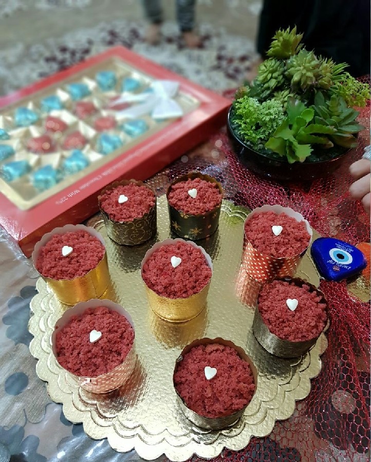 عکس کاپ کیک مخملی