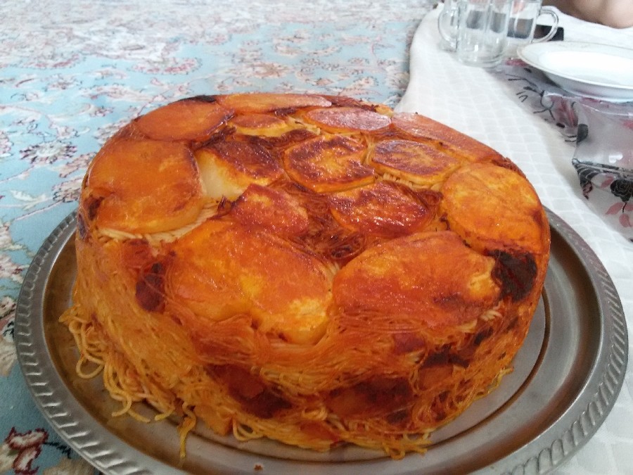 عکس ته چین ماکارونی