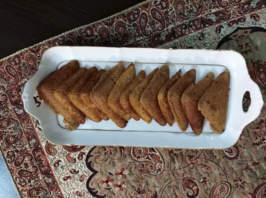 عکس کیک با اسنک ساز پختم