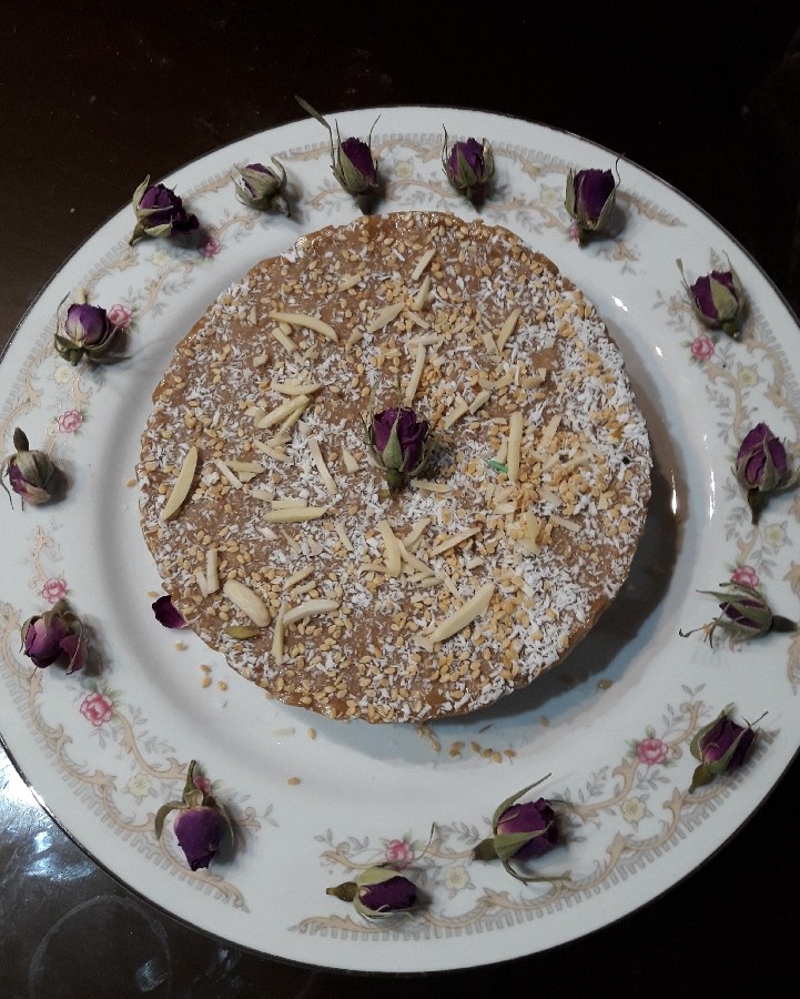 عکس اولین حلوای ارده خوشمزه من