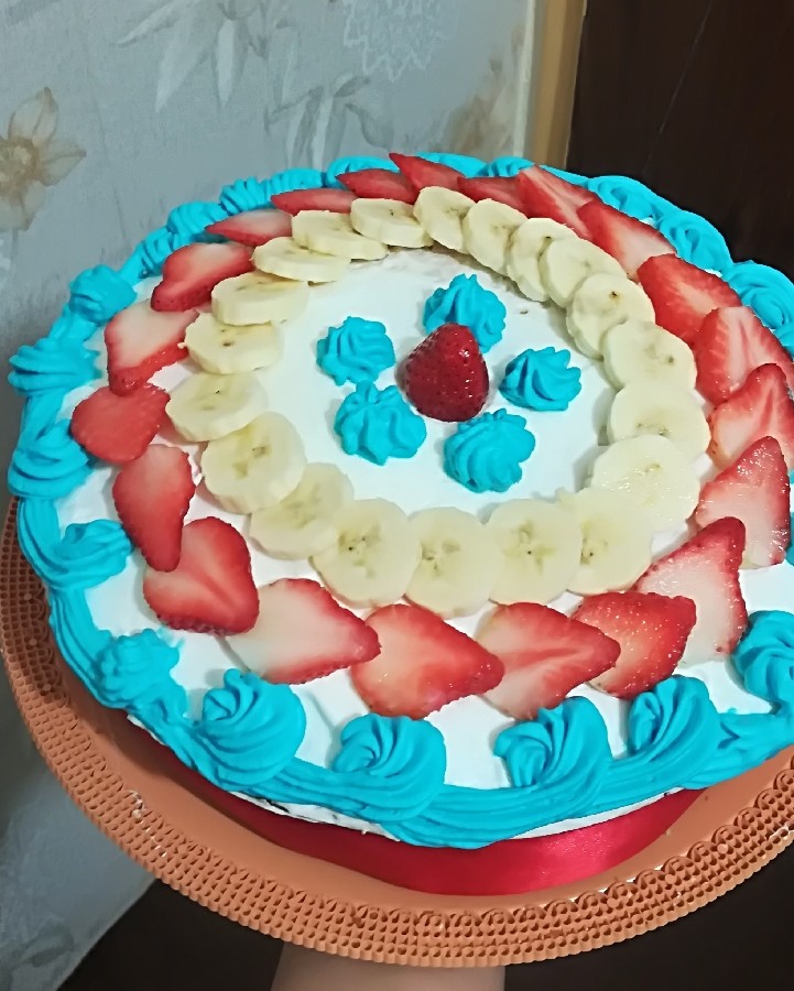 کیک تولد دخترنازم
