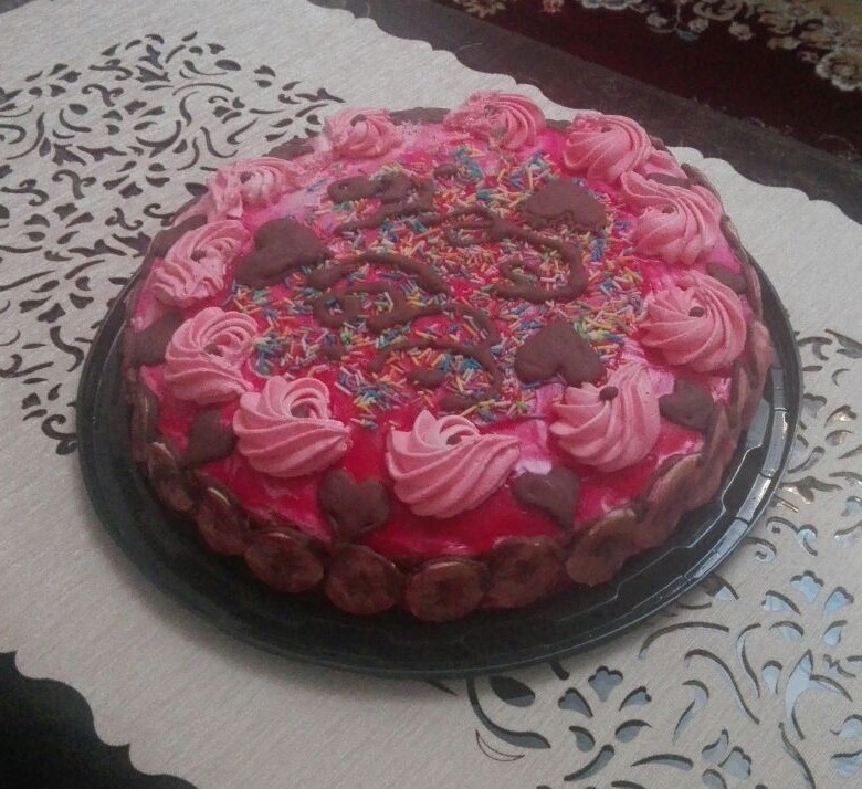 کیک اسفنجی روز مادر