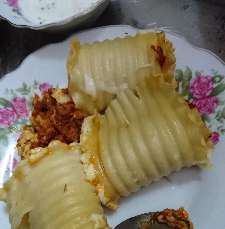 لازانیا لقمه ای