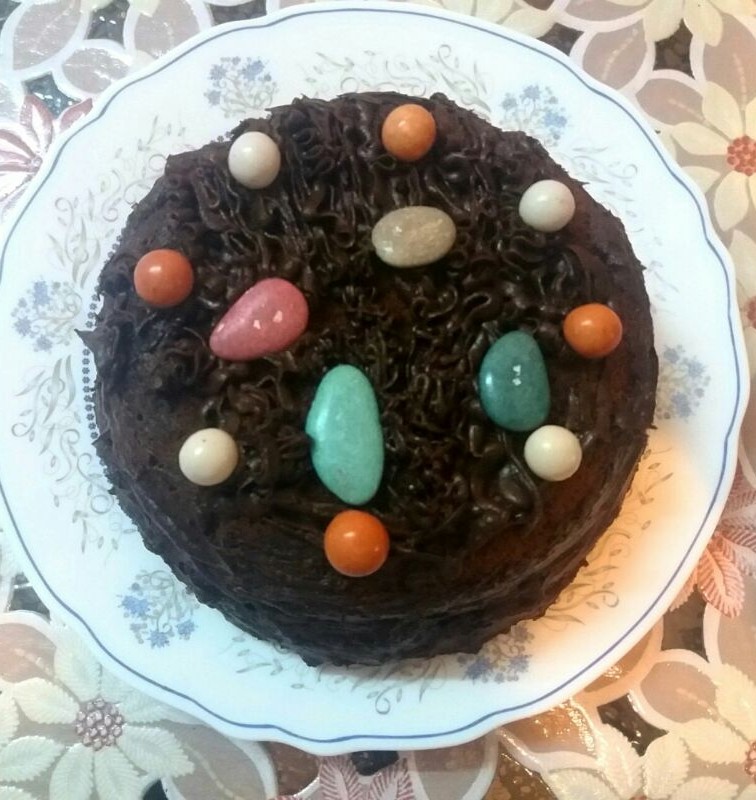 عکس کیک شکلاتی بادستور تاراجون