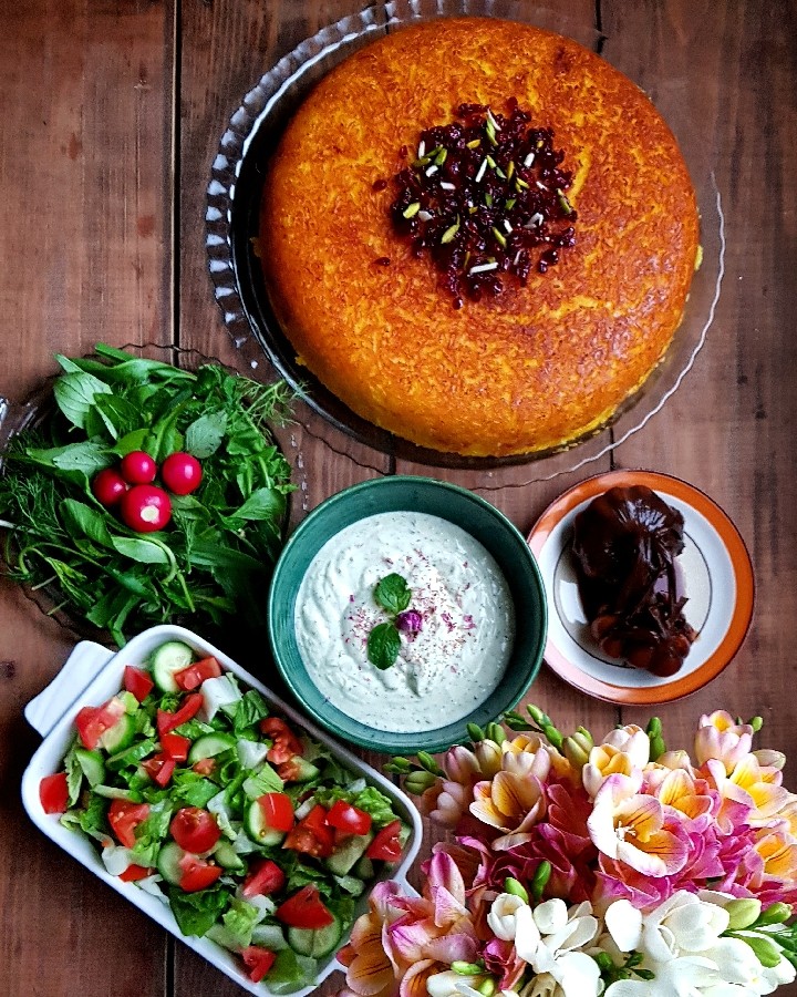 عکس ناهار اخرین جمعه امسال