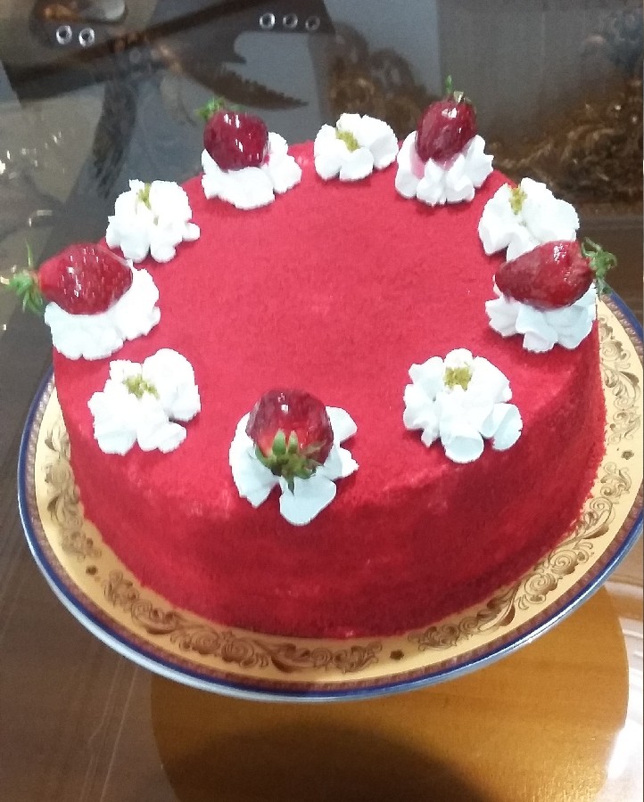 کیک  قرمز مخملی
