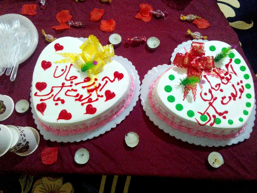 کیک تولد دوستای دخترم