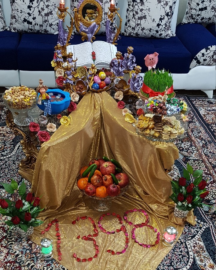 عکس سفره هفت سین 1398