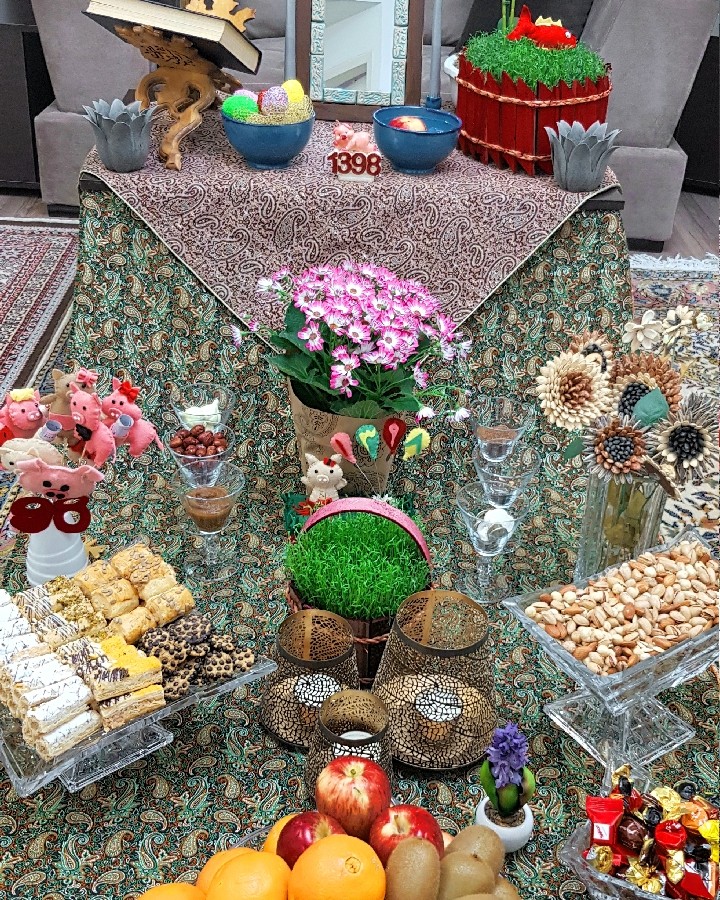 عکس سفره هفت سین ۹۸