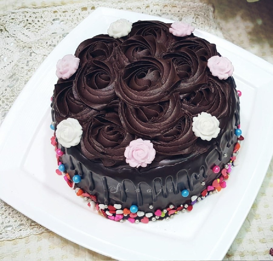 عکس کیک شکلات