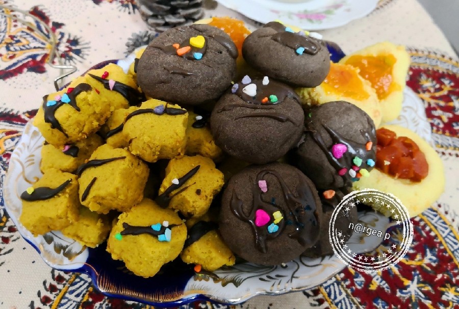 عکس شیرینی خای من برای عید نوروز