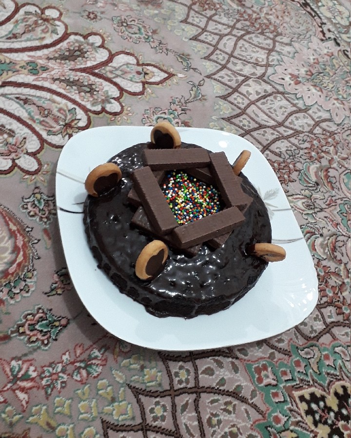 کیک دبل شکلات