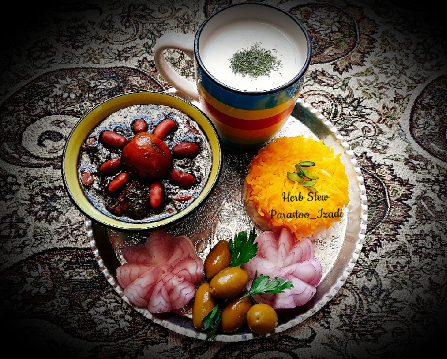 عکس خورشت قورمه سبزی