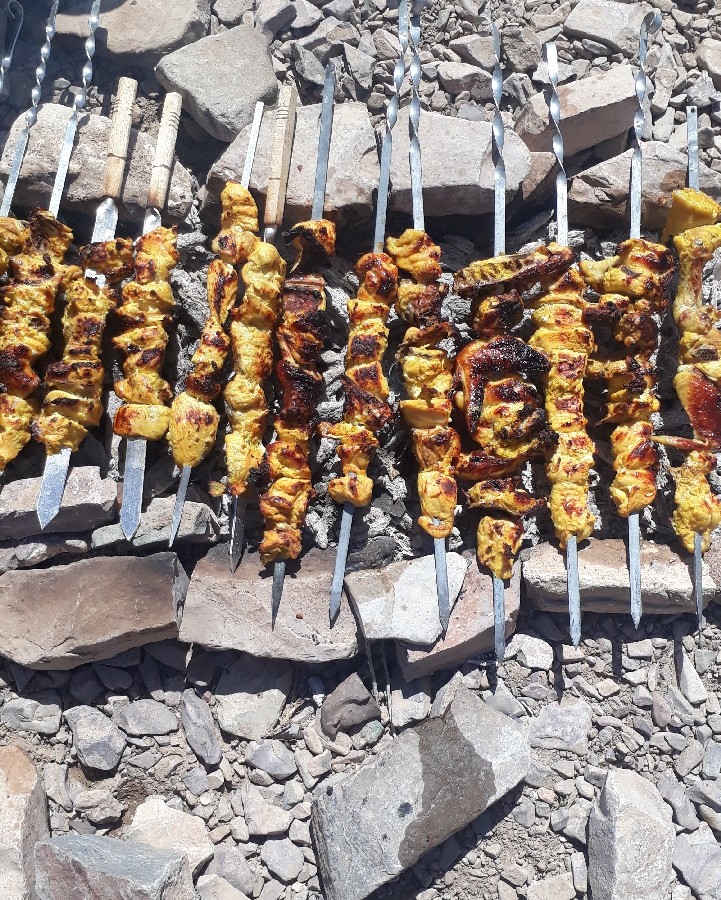 عکس نهار ۱۴بدرمن وآقایی باخانواده شوهر??