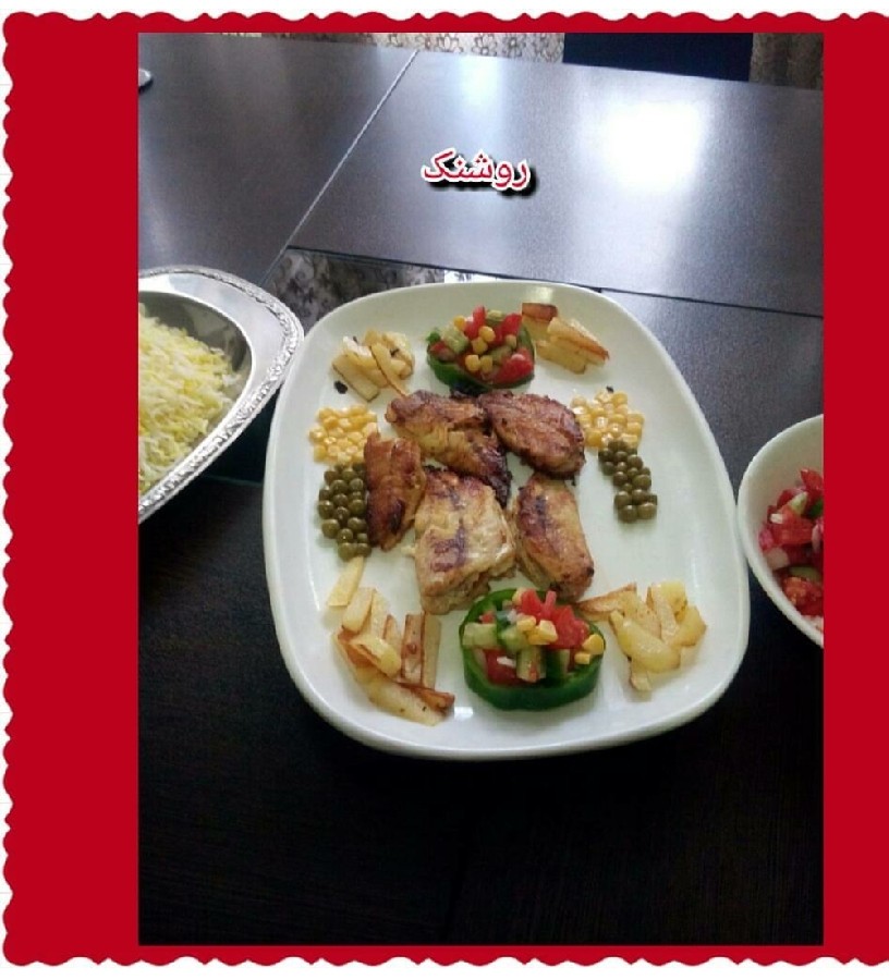 خوراک ماهی تیلاپیا روشنک پز