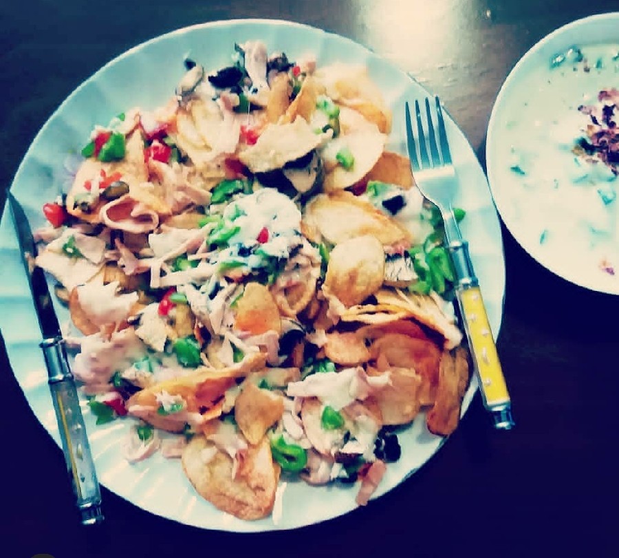 چیپس پنیری خانگی