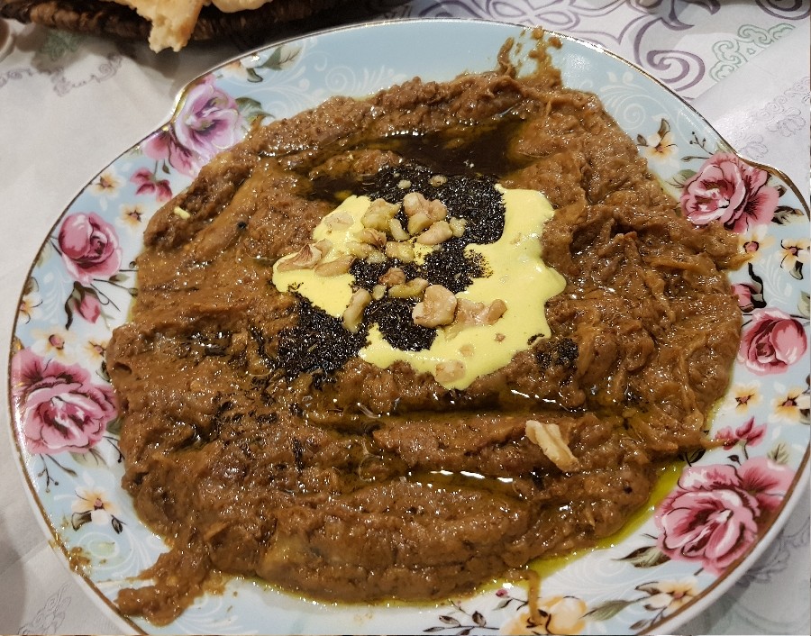 کشکو بادمجون فوق العاده خوش مزه